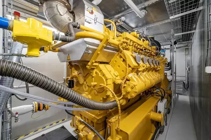 Gas boiler and cogeneration plant construction project (Lidzbark Warmiński)